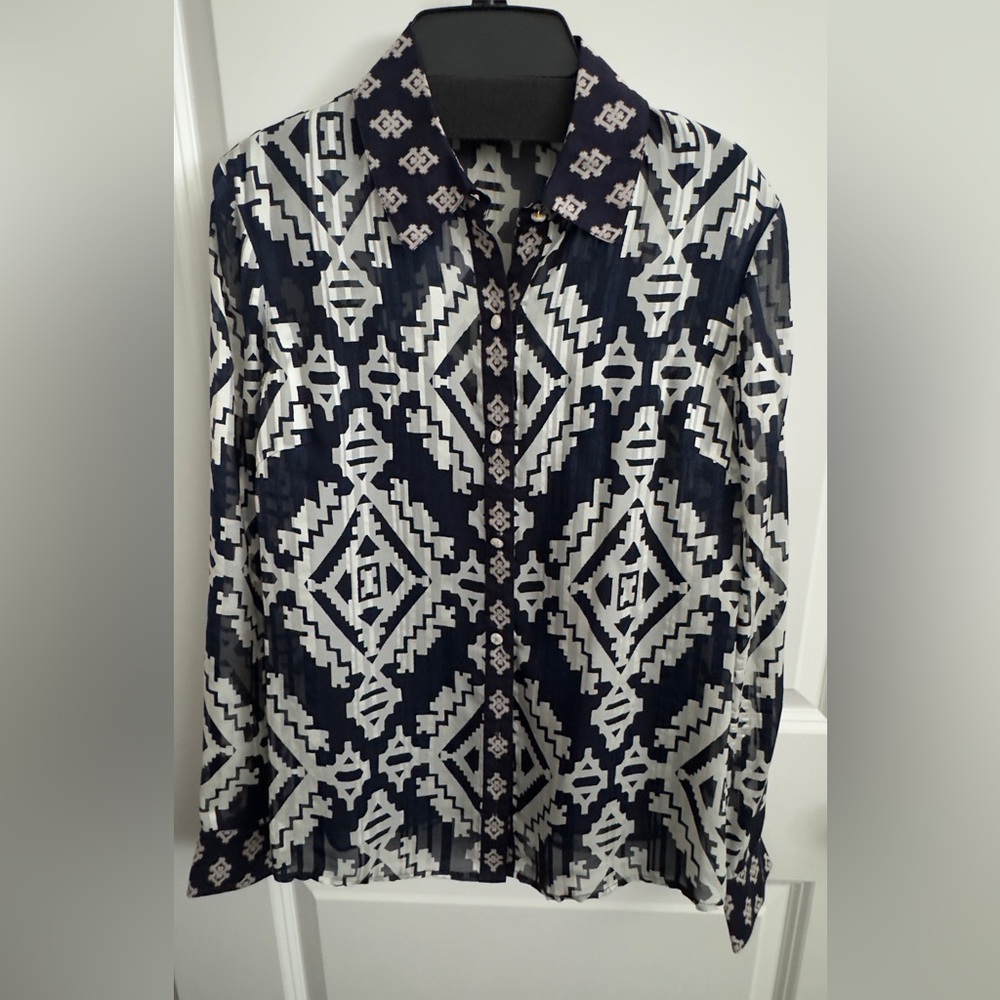 Tory Burch Tate Top. Size 4.  Two piece.